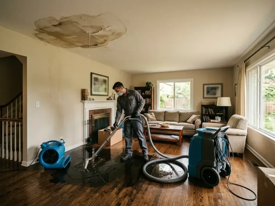 attic-pipe-burst-ceiling-drip-008 — frequently asked questions, Water Damage Restoration & Carpet Care in East Oakdale, CA